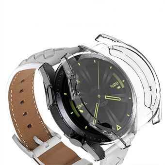 Huawei Watch GT 3 42 mm:n kirkkaalle pehmeälle TPU:lle galvanoitu, täysin peittävä pudotusta estävä kellon suojakuori