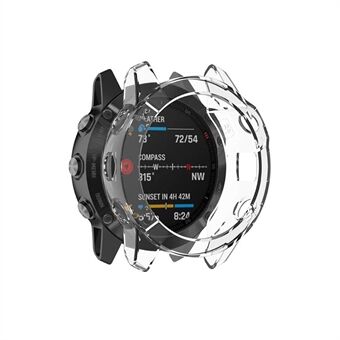 Garmin Fenix ​​6/6 Pro läpinäkyvälle TPU-pudotusta estävälle kellokehykselle