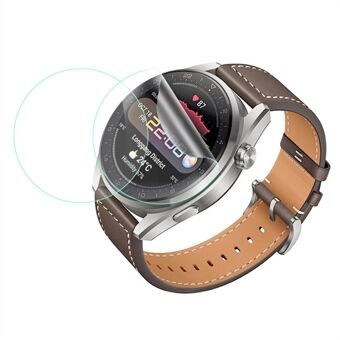 2 kpl Kulutusta kestävä pehmeä TPU koko näytön suojakalvo Huawei Watch 3 Pro