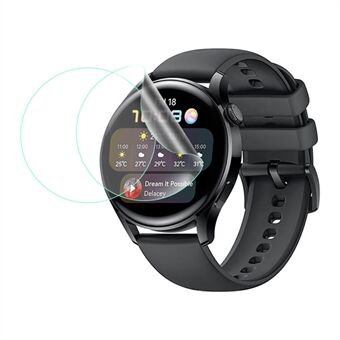 2 kpl Scratch pehmeä TPU koko näytön suojakalvo Huawei Watch 3:lle