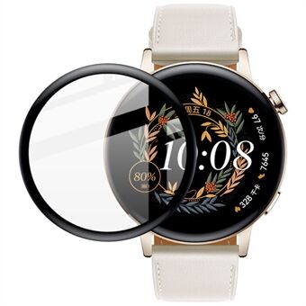 IMAK HD Anti-Bubble PMMA pehmeä kalvo näytönsuoja Huawei Watch GT 3:lle 42mm