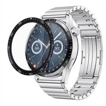 Täysi peittävä Scratch pehmeä PET-näytönsuojakalvo (vaa\'alla) Huawei Watch GT 3 46MM:lle