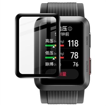 Scratch HD naarmuuntumaton kuplaton PMMA orgaaninen lasi pehmeä näytönsuoja Huawei Watch D:lle