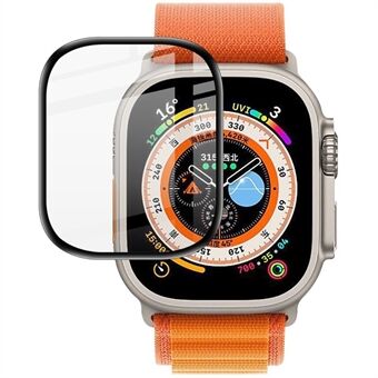 IMAK Apple Watch Ultra 49mm HD Ultra-ohut Näytönsuoja Kulutusta estävä Smooth Touch PMMA Kellon näyttökalvo