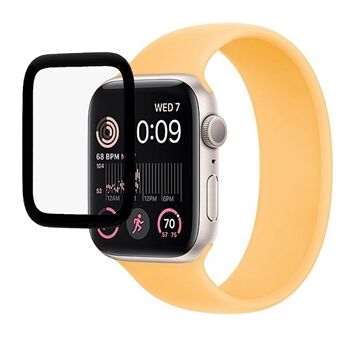 RURIHAI Apple Watch SE (2022) / SE / Series 6 / 5 / 4 44mm 3D näytönsuoja HD läpinäkyvä pehmeä PMMA Full Glue suojakalvo