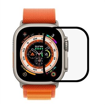 Apple Watch Ultra 49mm Scratch-Proof näytönsuoja Täyssuoja PMMA-näyttökalvo