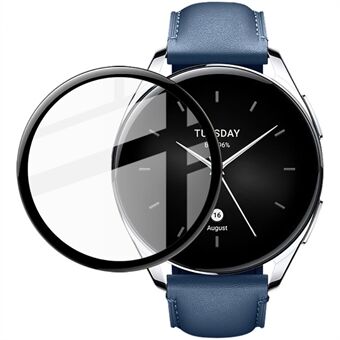 IMAK Xiaomi Watch S2:lle 46mm TPU Kellon näytönsuoja HD Ultraohut hankausta estävä kosketusnäyttöä suojaava kalvo