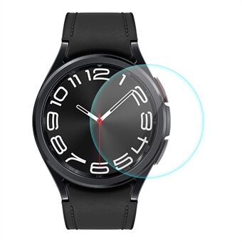 ENKAY HAT Prince Watch Film Samsung Galaxy Watch6 Classic 43mm, 0,2mm 9H kirkas korkea alumiinipii lasi näytönsuoja