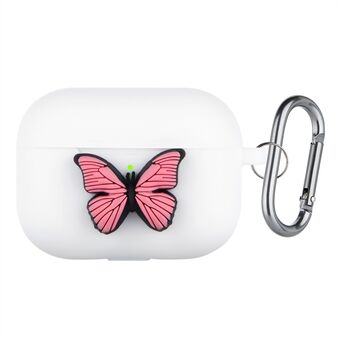 Butterfly Decor Silicone Protective Case Headset -lisävarusteet Apple AirPods Pro