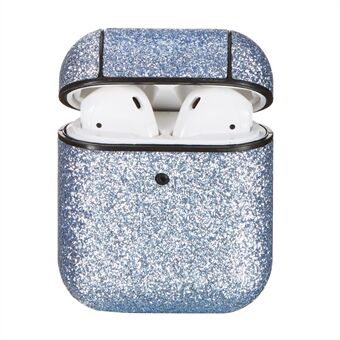 Glitter Powder -sarjan PC-kuulokekotelo Apple AirPod -laitteille, joissa latauskotelo (2016) / (2019) / langaton latauskotelo (2019)