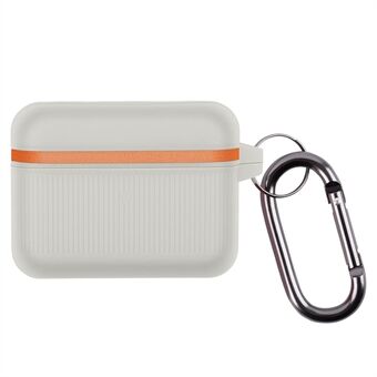 Silicone Case for Apple AirPods Pro, Luggage Case Design Earphone Charging Box Shell Protector with Hook