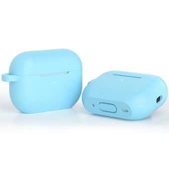 AirPods Pro 2 Bluetooth -kuulokkeiden silikonisuojakotelolle, litteäpohjainen putoamisen estävä kansi (paksuus 2 mm)