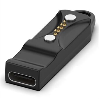 ST-005 Polar Pacer / Pacer Pro Smart Magneettinen Type-C naarassovitin USB C -laturin latausliittimen muuntimen telakka