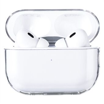 AirPods Pro 2:lle läpinäkyvä PC-suojakuori Langattomat kuulokkeet pölyltä suojaava pudotussuoja