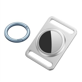 Magneettinen metalli Bluetooth Locator Katonesto kaksipuolinen suojakotelo Apple AirTagille