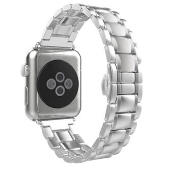 Ruostumattomasta Steel kellorannekkeen vaihto Apple Watch Series 6 SE 5 4 40mm / Sarja 3 2 1 38mm