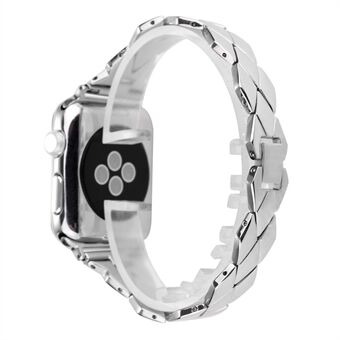 Rhombus Design ruostumattomasta Steel ranneke Apple Watch -sarjaan 5 4 40 mm / sarja 3 2 1 38 mm