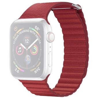 QIALINO Magneettisilmukka aitoa nahkaa -kellohihna Apple Watch -sarjaan 5 4 40mm, Sarja 3/2/1 38mm