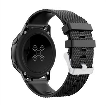20 mm: n hiekkapuhallussolki silikoniurheilukellonauha Samsung Galaxy Watch Active