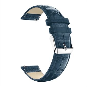 22 mm: n krokotiilikuvioinen aito nahkainen rannerengashihna Huawei Watch GT: lle