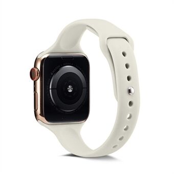 Pehmeä silikonikellonauhan vaihto Apple Watch -sarjaan 1/2/3 38mm -sarja 4/5/6 / SE 40mm