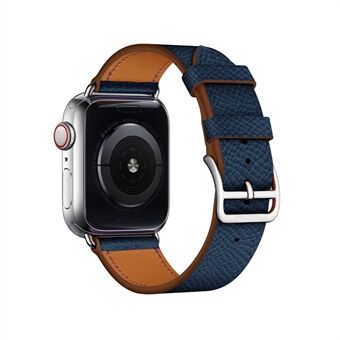 Cross laatu aitoa nahkaa Smart Rannekkeet Korvaus Apple Watch Series 4/5/6 / SE 44mm / Sarja 3/2/1 42mm