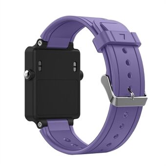 Silikoni- Smart vaihtoranneke Garmin Vivoactive Acetate -laitteelle - vaalea violetti
