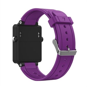 Silikoni- Smart vaihtohihna Garmin Vivoactive Acetate -laitteelle - violetti