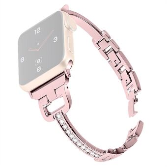 Tekojalokivi Sisustus Alumiiniseos Smart Watch Band Apple Watch Series 6 / SE / 5/4 40mm / Series 3/2/1 38mm