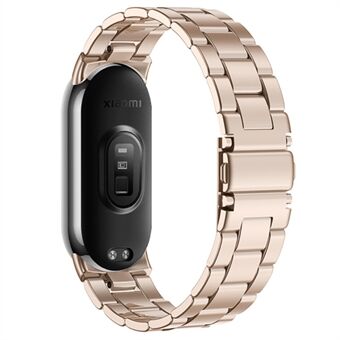 Xiaomi Smart Band 8 Tyylikäs 3 Beads Smart Watchin metallinauhan vaihtorannehihnalle