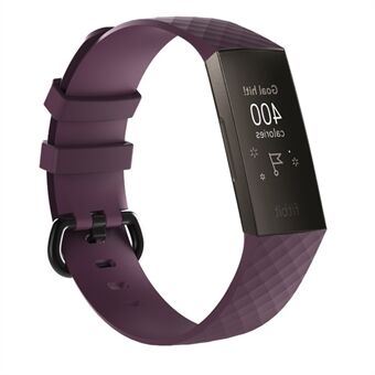 Silikoni Smartwatch -hihnojen joustava vaihto Fitbit Charge 3: lle