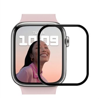 MOCOLO Apple Watch Series 7/8 41mm 3D Kaareva Ultra Kirkas täysikokoinen karkaistu lasikalvo Räjähdyssuojattu näytönsuoja