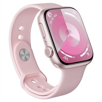 BENKS Apple Watch -sarjan 9/8/7 45 mm kellokuoren suojakalvo naarmuja vastaan, PMMA-kalvo.
