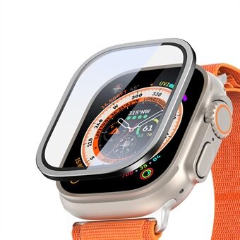 DUX DUCIS Kellon näytönsuoja Apple Watch Ultralle 49mm, Edge + korkea alumiinipii lasikalvo