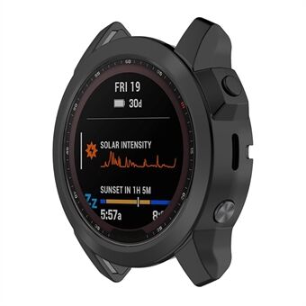 Garmin Fenix 7X/Fenix 7X Solar pehmeälle TPU:lle ontto puskurin rungon suojus