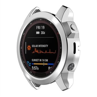 Garmin Fenix 7X/Fenix 7X Solar pehmeälle TPU:lle ontto puskurin rungon suojus