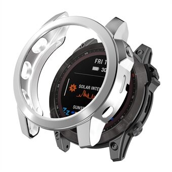 Garmin Fenix® 7 / 7 Solar / 7 Sapphire Solar Hollow Out -kellokoteloon, kellon TPU-suojuksen suoja galvanointiin