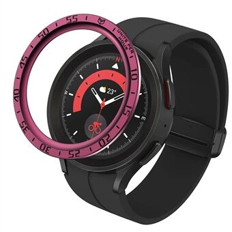 Samsung Galaxy Watch 5 Pro 45 mm:n metallinen kellokotelon suojus Quick urheilukellokotelon suoja kellotaululla