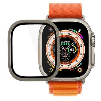 Apple Watch Ultra 49 mm:n titaaniseoksesta valmistettuun kellokoteloon Integroitu täysliimattu karkaistu lasi näytönsuoja Smart näyttökalvolla