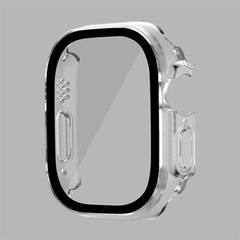 Apple Watch Ultra 49 mm:n kovalle PC-kotelolle, jossa on karkaistu lasi näytönsuoja Vedenpitävä Smart