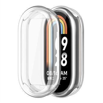 ENKAY HAT Prince Xiaomi Smart Band 8 Anti-drop -kellokotelolle, täysin peittävä TPU-suojus näytönsuojalla