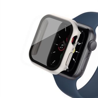 PC-kellokotelo Apple Watch Ultralle 49 mm, matta pudotuksenkestävä kansi Spy estävällä karkaistulla lasikalvolla