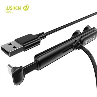 WSKEN Gaming2 2 m Type-C USB-datalatauskaapeli