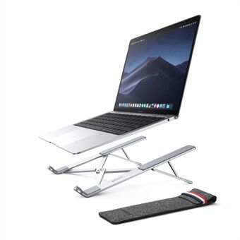 UGREEN 20642 säädettävä taitettava alumiininen kannettavan tietokoneen Stand Monikulmainen kannettava pöytätietokoneteline MacBook Air Pro -kannettaville