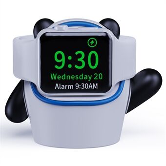 Silikonilaturiteline Apple Watch Series 7 / SE / 6/5/4/3/2/1, Stand