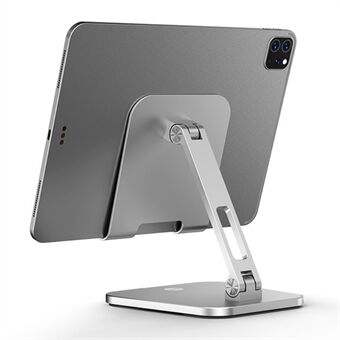 XIAOTIAN X22 suuri tablettijalusta alumiininen kannettava kulmassa säädettävä Stand iPad Kindle Nexus E-Reader -matkapuhelimille