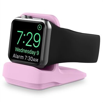 A040 Apple Watchin silikonilaturin pidike työpöytä-älykellojen lataustelineperusta