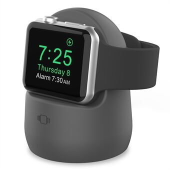 AHASTYLE PT63 Apple Watchille Silikoni kellon Stand Liukumaton pöytälaturiteline