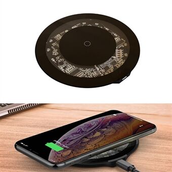 30 W langaton Qi-laturi pikalatausalusta iPhone 12 11 Pro XS Max / Samsung Galaxy S8 S9 S10
