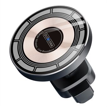 DUZZONA V2 15W magneettinen langaton autolaturi 360 astetta pyörivä läpinäkyvä puhelinlaturi